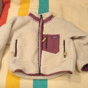 Patagonia Sherpa fleece - kids XS 5-6 - retro X